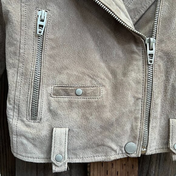 Blank NYC Suede Leather Biker Jacket (EUC) - Picture 5 of 7